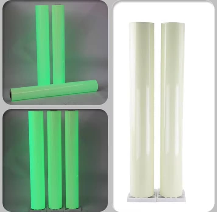 Cuttable Yellow-Green Luminescent Film
