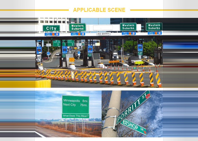 Un film réfléchissant microprismatique renforce un projet de sécurité routière aux États-Unis