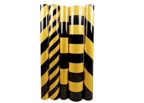 Waterproof PET prismatic reflective film